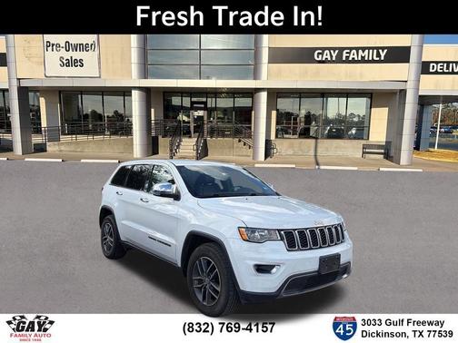 Bright White Clearcoat 2018 Jeep Grand Cherokee Limited