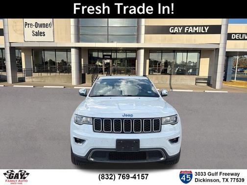 Bright White Clearcoat 2018 Jeep Grand Cherokee Limited
