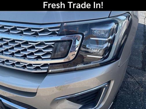 White Gold Metallic 2018 Ford Expedition Platinum