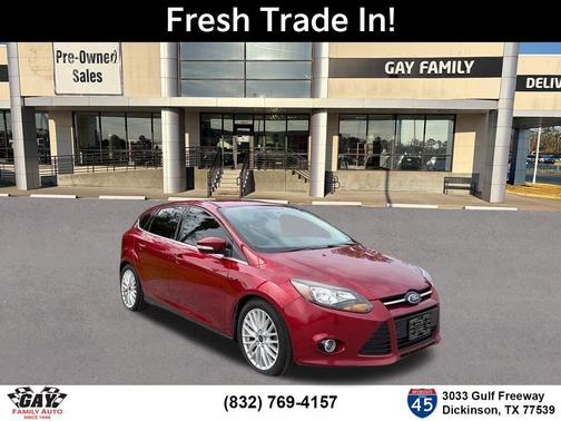Ruby Red 2014 Ford Focus Titanium