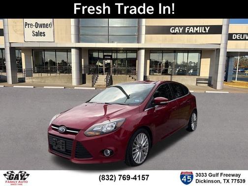Ruby Red 2014 Ford Focus Titanium