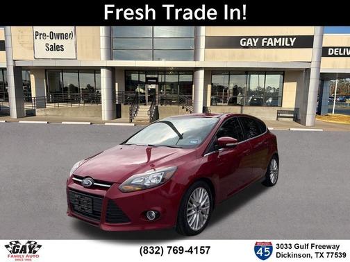 Ruby Red 2014 Ford Focus Titanium