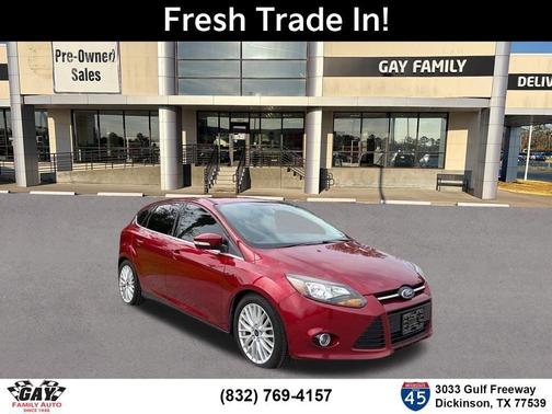 Ruby Red 2014 Ford Focus Titanium