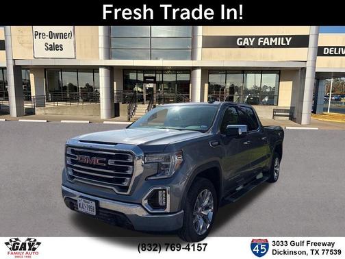 Steel Metallic 2020 GMC Sierra 1500 SLT