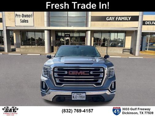 Steel Metallic 2020 GMC Sierra 1500 SLT