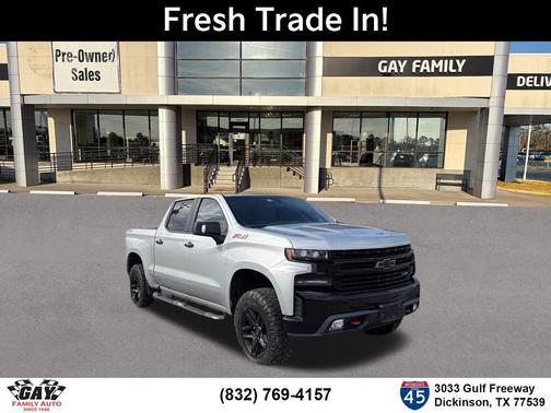 Silver Ice Metallic 2020 Chevrolet Silverado 1500 LT Trail Boss