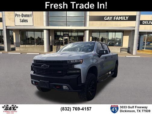 Silver Ice Metallic 2020 Chevrolet Silverado 1500 LT Trail Boss