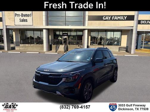 Gray 2024 Kia Seltos S