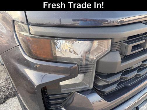 Dark Ash Metallic 2023 Chevrolet Silverado 1500 Custom