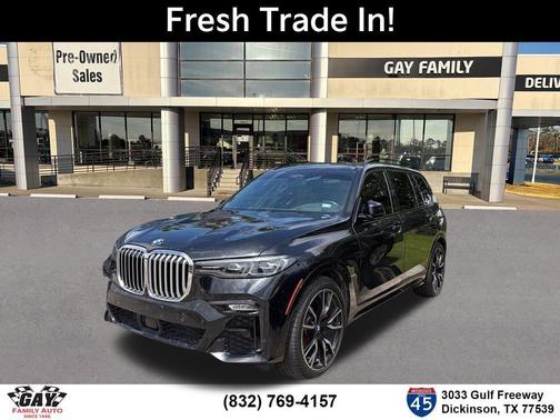 Black Sapphire Metallic 2019 BMW X7 xDrive40i