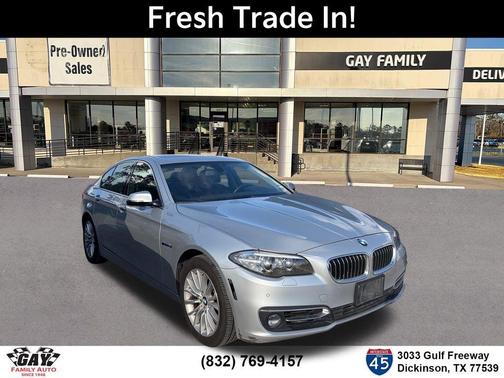 Silver 2014 BMW 528 i