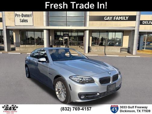 Silver 2014 BMW 528 i