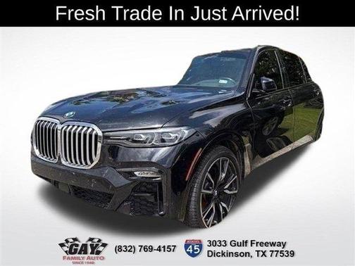 Black Sapphire Metallic 2019 BMW X7 xDrive40i