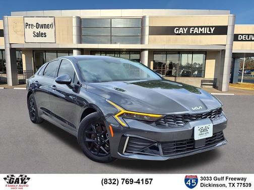 Gray 2025 Kia K5 LXS