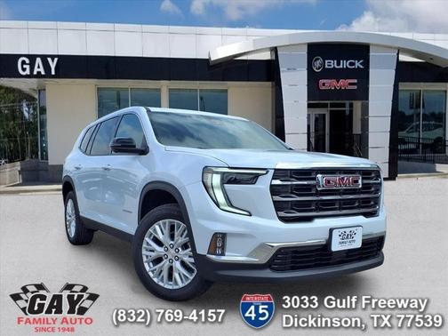 Glacier White 2026 GMC Acadia Elevation