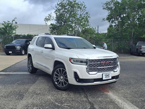White Frost 2020 GMC Acadia Denali