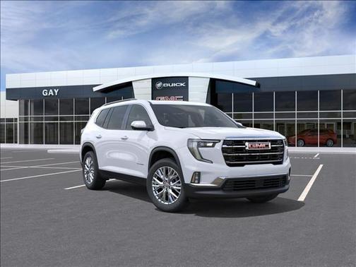 Glacier White 2026 GMC Acadia Elevation