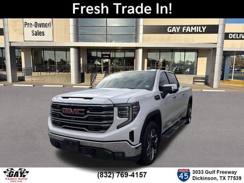 White Frost 2023 GMC Sierra 1500 SLT