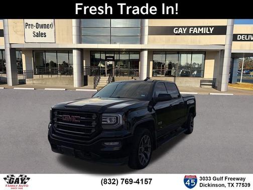 Onyx Black 2017 GMC Sierra 1500 SLT