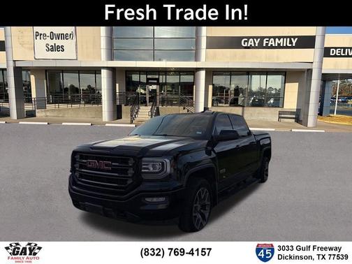 Onyx Black 2017 GMC Sierra 1500 SLT