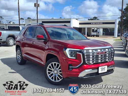 Volcanic Red 2026 GMC Terrain Denali