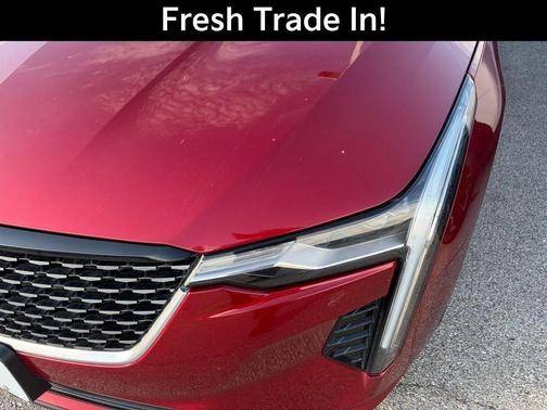 Radiant Red 2024 Cadillac CT4 Luxury