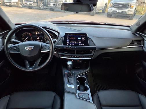 Radiant Red 2024 Cadillac CT4 Luxury