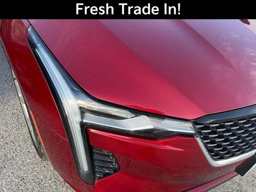 Radiant Red 2024 Cadillac CT4 Luxury