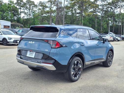 Heritage Blue 2026 Kia Sportage Hybrid SX-Prestige