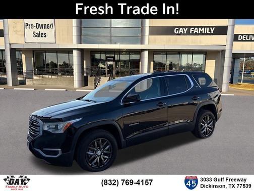Ebony Twilight Metallic 2017 GMC Acadia SLT-1