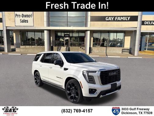 White Frost 2025 GMC Yukon Denali