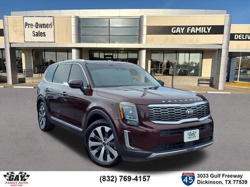 Sangria Red 2020 Kia Telluride EX