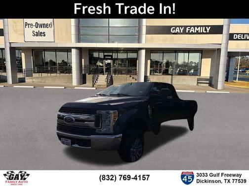 Blue 2018 Ford F-250 XLT