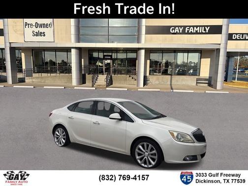 White Diamond Clearcoat 2014 Buick Verano Convenience