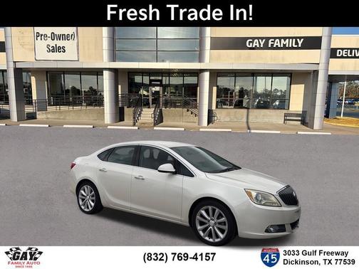 White Diamond Clearcoat 2014 Buick Verano Convenience