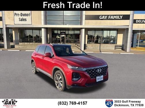 Calypso Red 2020 Hyundai SANTA FE 2.4 Limited
