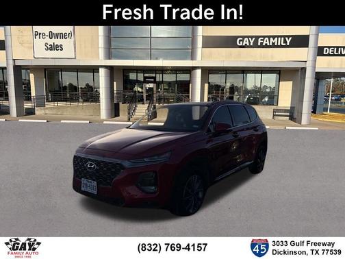 Calypso Red 2020 Hyundai SANTA FE 2.4 Limited