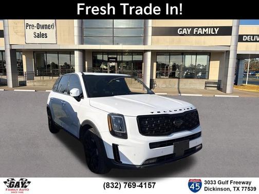 Glacial White Pearl 2021 Kia Telluride SX