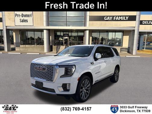 Summit White 2021 GMC Yukon Denali