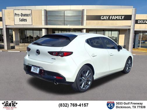Snowflake White Pearl Mica 2019 Mazda Mazda3 FWD