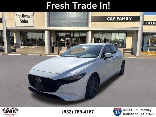 Snowflake White Pearl Mica 2019 Mazda Mazda3 FWD