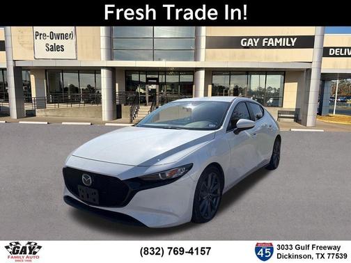 Snowflake White Pearl Mica 2019 Mazda Mazda3 FWD