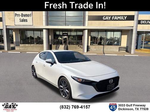 Snowflake White Pearl Mica 2019 Mazda Mazda3 FWD