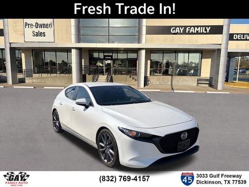 Snowflake White Pearl Mica 2019 Mazda Mazda3 FWD