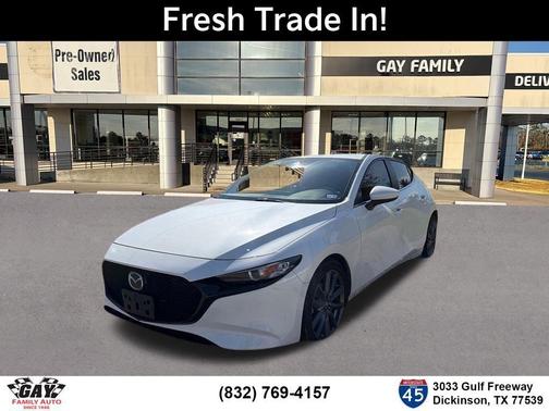 Snowflake White Pearl Mica 2019 Mazda Mazda3 FWD