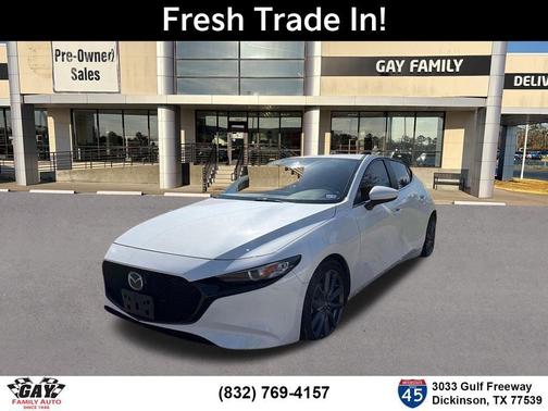 Snowflake White Pearl Mica 2019 Mazda Mazda3 FWD