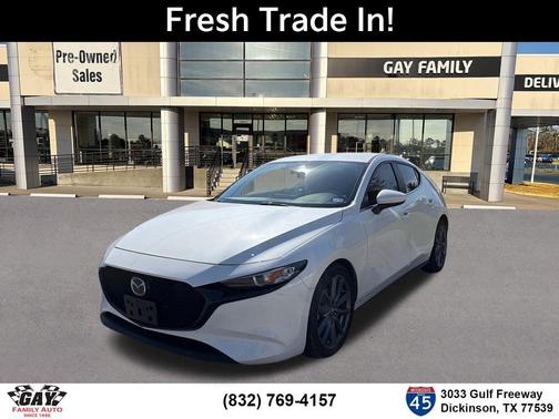 Snowflake White Pearl Mica 2019 Mazda Mazda3 FWD