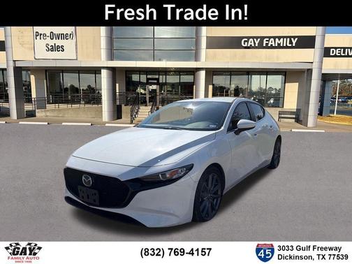 Snowflake White Pearl Mica 2019 Mazda Mazda3 FWD