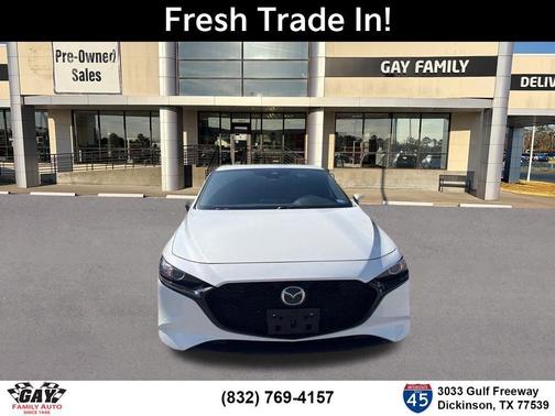 Snowflake White Pearl Mica 2019 Mazda Mazda3 FWD
