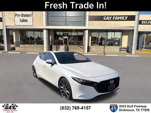 Snowflake White Pearl Mica 2019 Mazda Mazda3 FWD